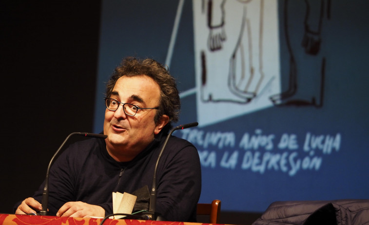 Anxo Lugilde: “La depresión es la enfermedad que secuestra; que toma el cerebro y te quita las ganas de vivir”