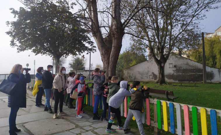 Los escolares del CPI As Mirandas exploran el patrimonio natural de Ares