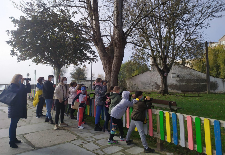 Los escolares del CPI As Mirandas exploran el patrimonio natural de Ares