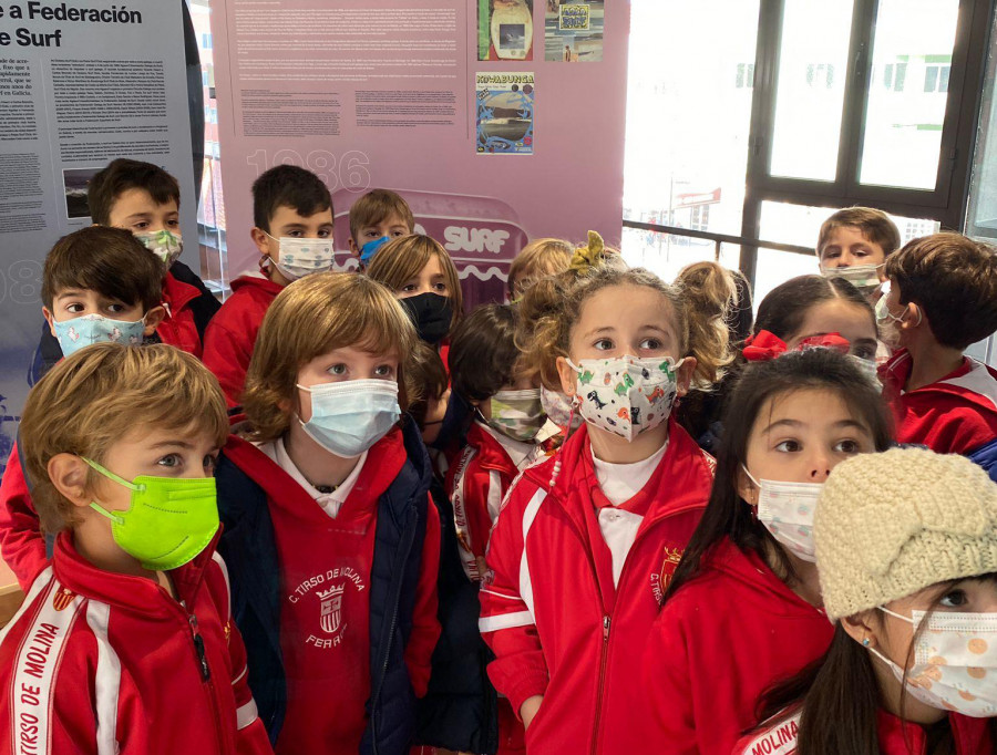 El Concello de Valdoviño retoma las visitas escolares guiadas al Océano Surf Museo