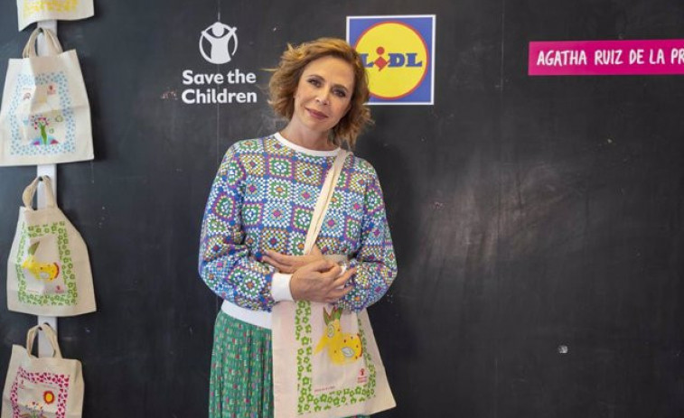 Lidl y Agatha Ruiz de la Prada lanzan bolsas solidarias para impulsar hábitos saludables con Save the Children
