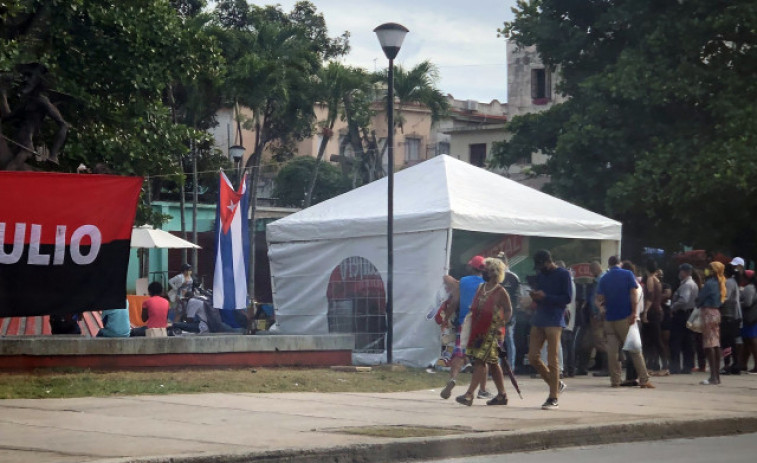 Los promotores de la protesta en Cuba la extienden hasta final de mes