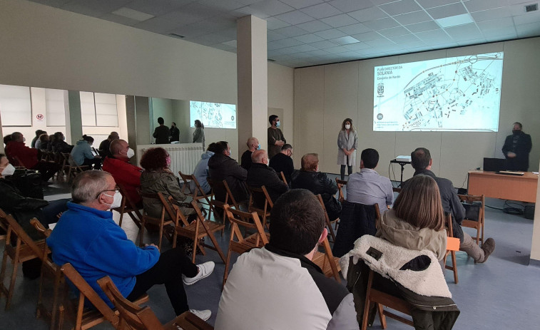 Narón presenta el Plan Director que regirá el desarrollo futuro del barrio de A Solaina