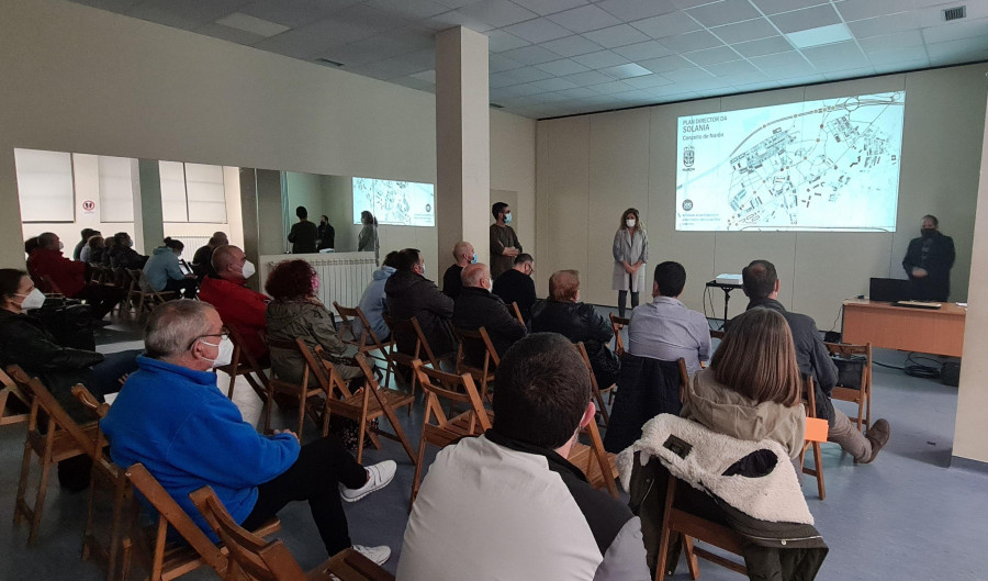 Narón presenta el Plan Director que regirá el desarrollo futuro del barrio de A Solaina