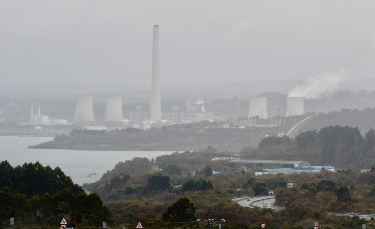 La central de As Pontes retoma parte de su actividad con la llegada de una ola polar