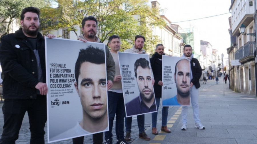 El BNG lanza una campaña por el 25N dirigida a que los hombres "den un paso adelante" contra la violencia machista