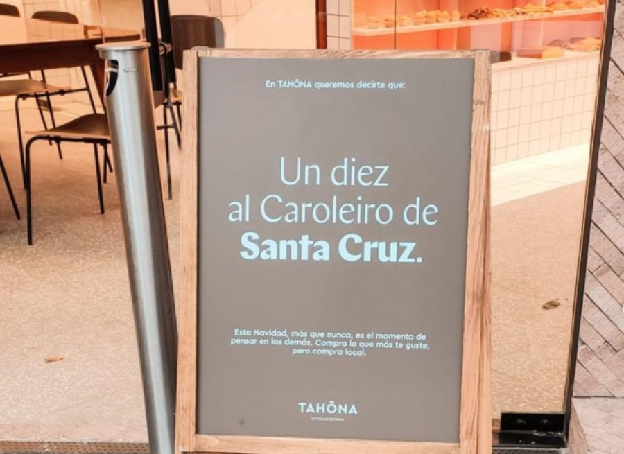 "El roscón de Glaccé bien merece la cola", la campaña navideña de La Tahona que habla bien de la competencia