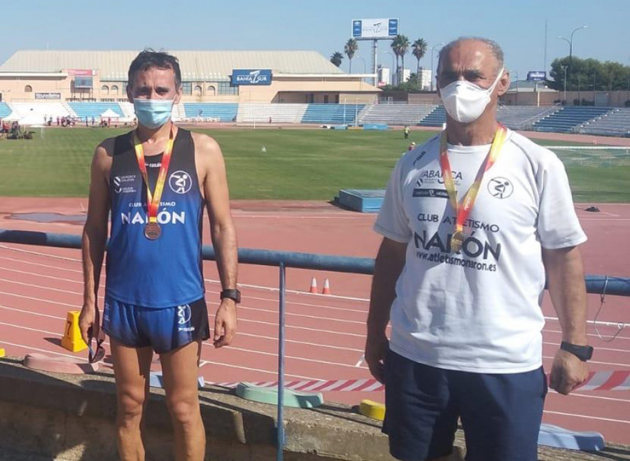 Los máster del Atletismo Narón, a por el podio en Ourense