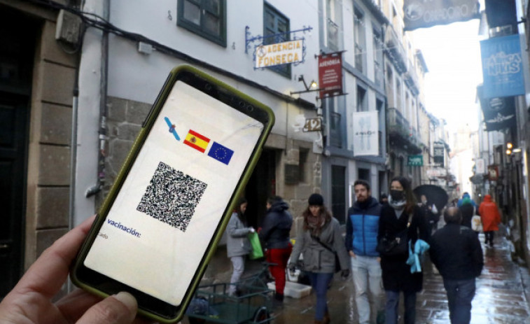 Galicia supera los 2,4 millones de certificados covid emitidos