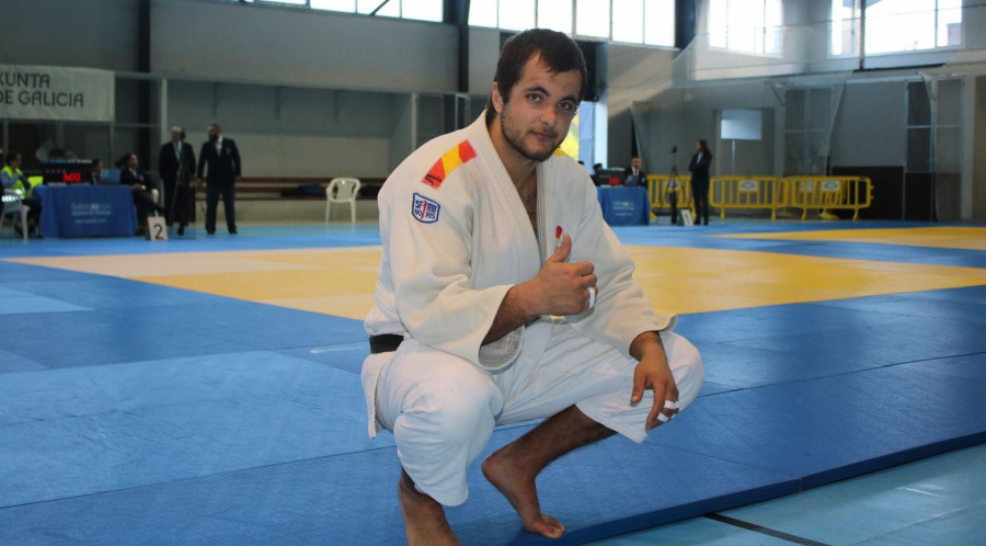 Sergio Trillo y June Moreno,  en el Campeonato de España