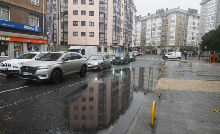 Las fuertes lluvias provocan otra jornada de inundaciones a lo largo de toda la comarca