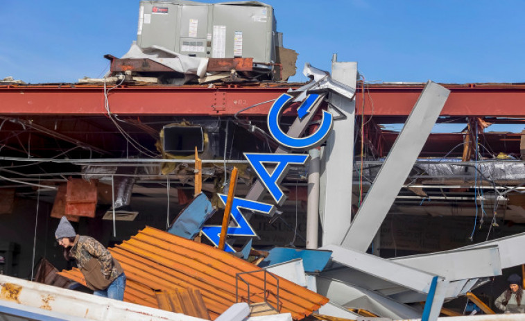 Más de setenta personas pierden la vida en Kentucky a causa de los tornados que azotaron EEUU