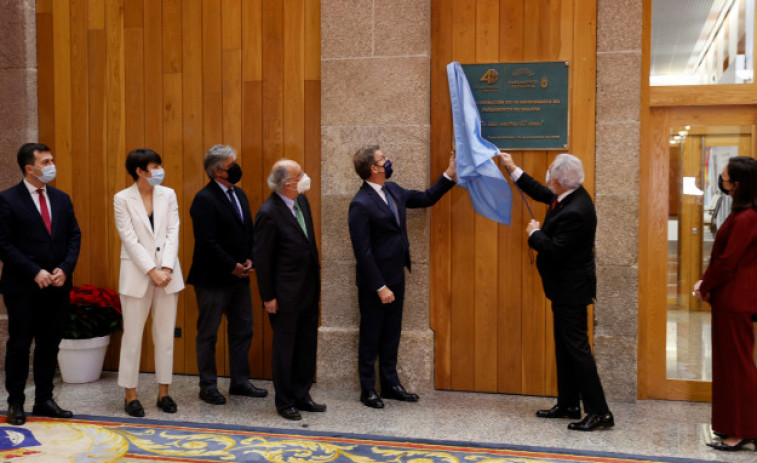 Galicia revindica el papel central de su Parlamento en su 40 aniversario