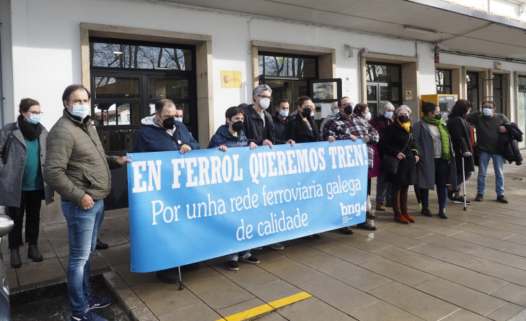 BNG y patronal exigen un servicio ferroviario “digno” para Ferrolterra