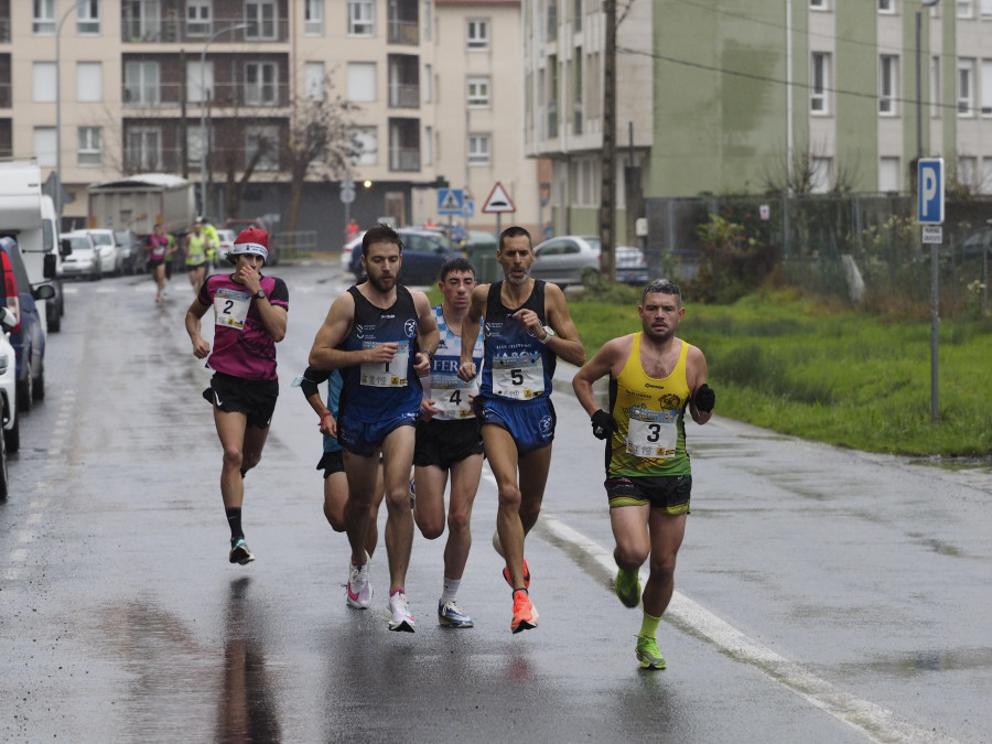 Ero Doce, del Atletismo Narón, gana la carrera de fin de año Ares-Mugardos