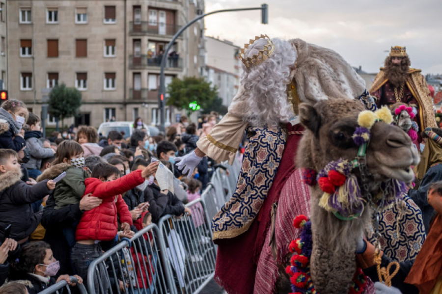 Los animalistas censuran el uso de dromedarios en la cabalgata de los Reyes Magos en Ourense