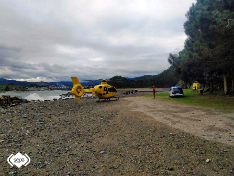 Muere al ser arrastrado por una ola al intentar rescatar un perro en Asturias