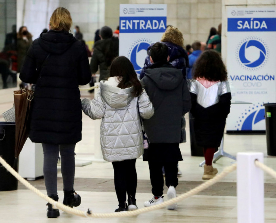 La Xunta concluirá esta semana vacunación de 5-11 años con repesca el sábado