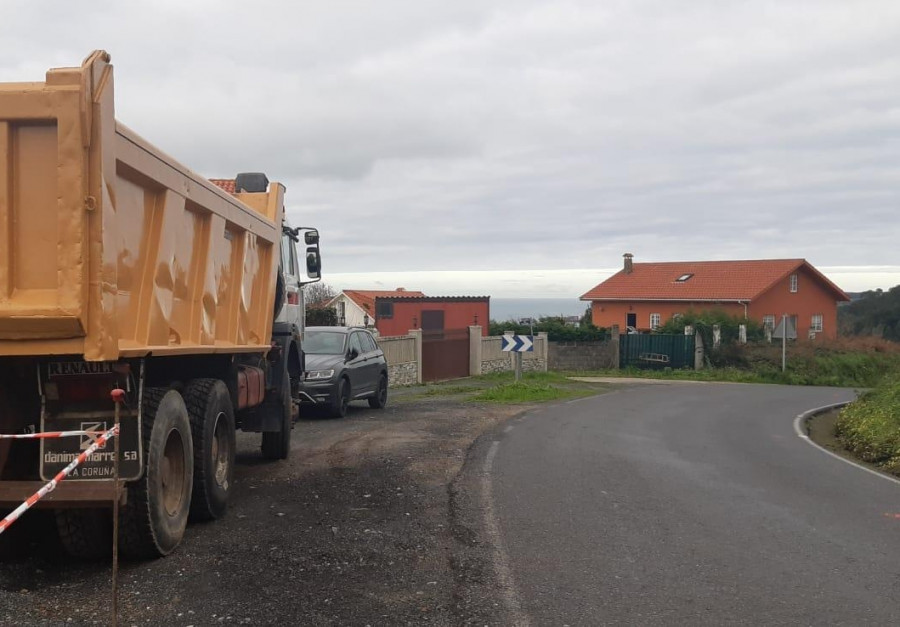 Comienzas las obras de la segunda fase de la carretera Ares-Chanteiro