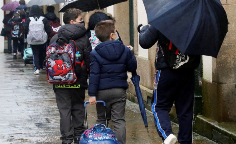 Los colegios gallegos recibirán desde este lunes 37.500 test de antígenos en saliva para niños de 5 a 11 años