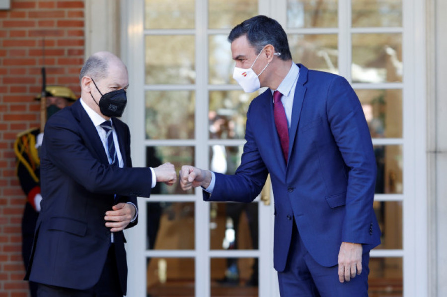 Sánchez recibe a Scholz para reforzar su sintonía ante el futuro de la UE