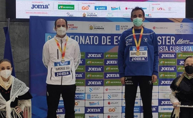 Manuel Polo bate el récord gallego máster de 10 kilómetros marcha