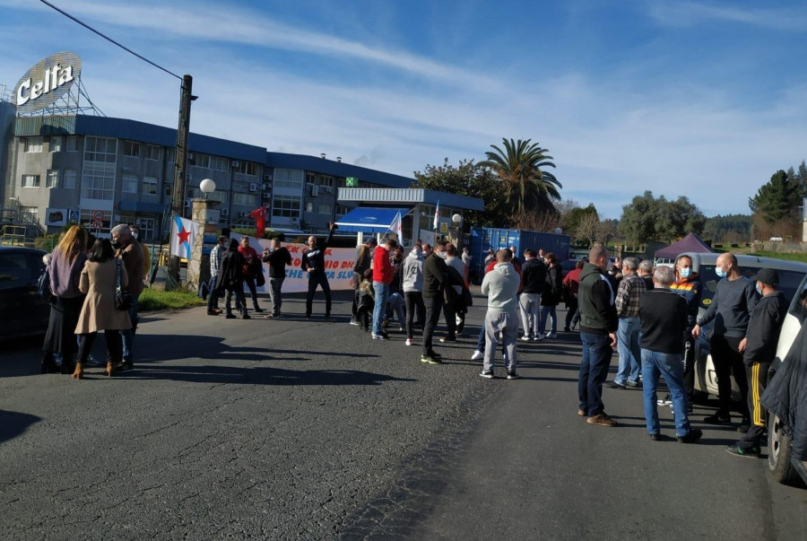 Leche Celta mantiene silencio y los trabajadores siguen con los paros