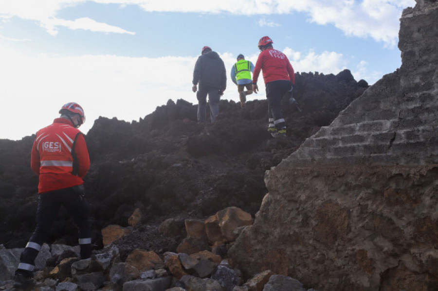 Comienzan los trabajos en Tazacorte para acceder a zonas aisladas por la lava