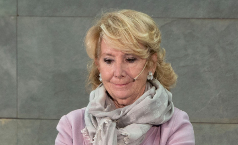 Esperanza Aguirre no será investigada por reducción de camas en un hospital