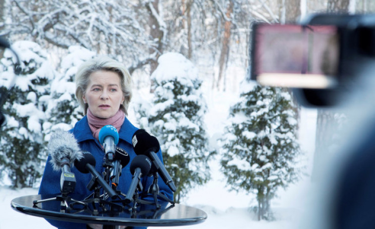 Von der Leyen valora utilizar  el gasoducto entre Rusia y Alemania para sancionar a Moscú