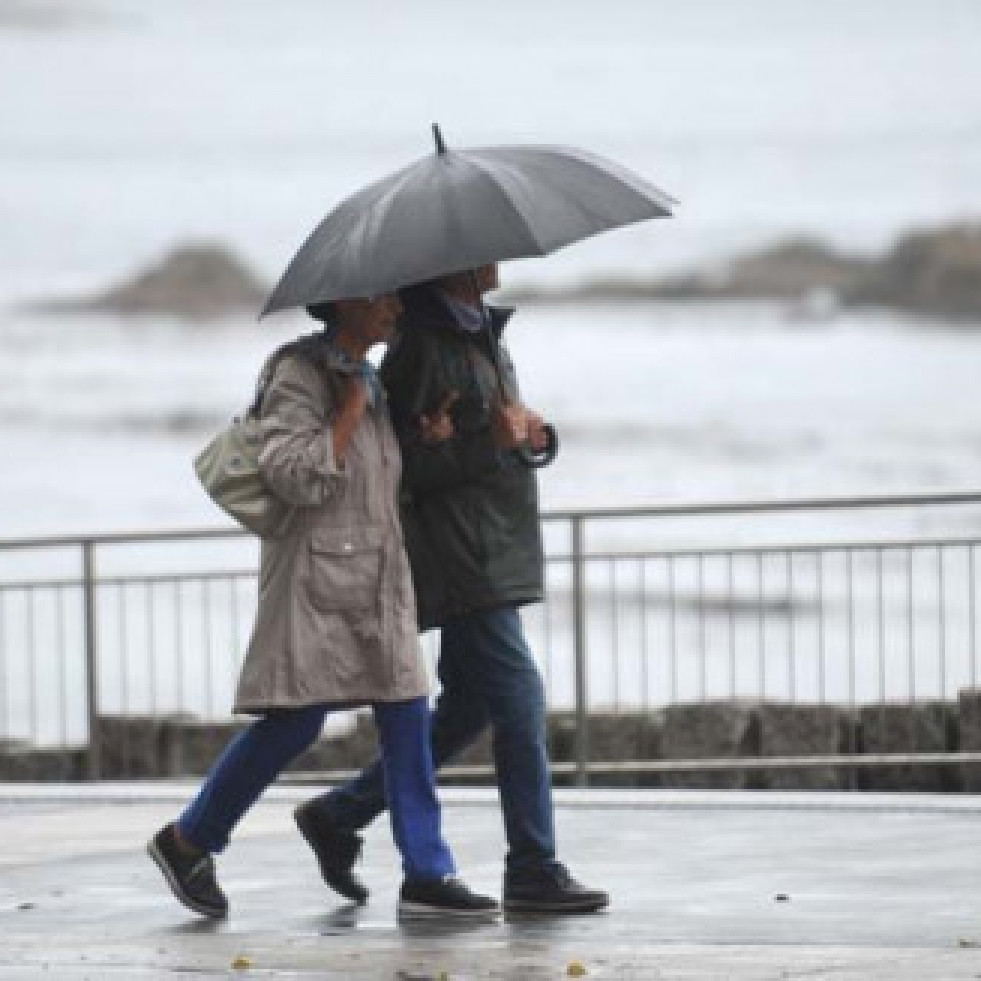 Cielos nublados, chubascos ocasionales y bajada de temperaturas en Galicia