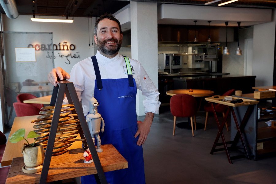 El restaurante O Camiño do Inglés se convierte por unos días en un auténtico bistró francés