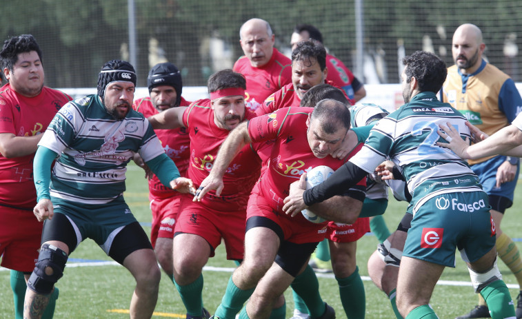 El Rugby Ferrol cierra su pase para la final del grupo norte