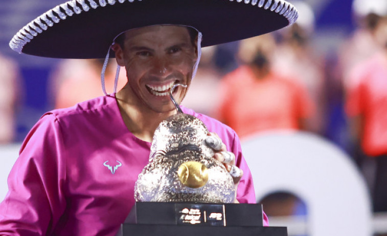 Nadal vence a Norrie en Acapulco y gana su título 91 como profesional