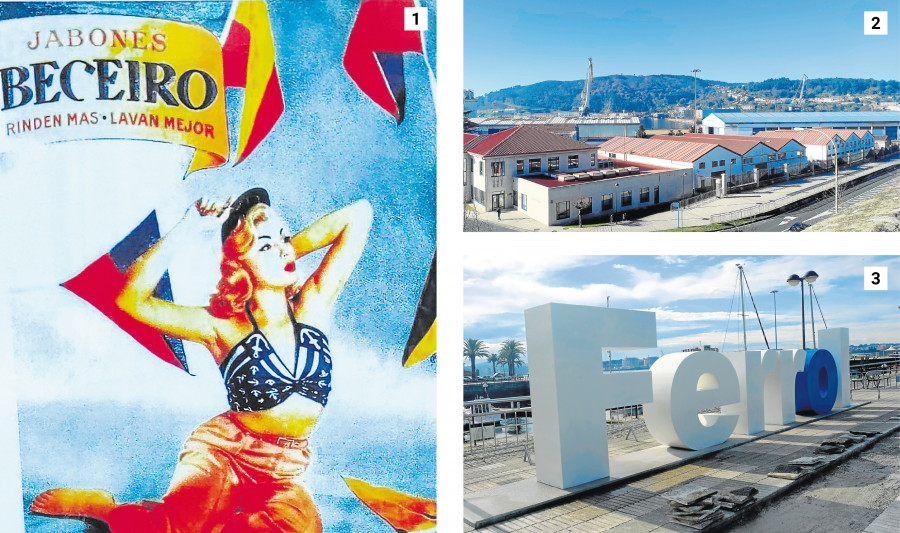 Lápices, jabones, bacalao o hielo: las fábricas perdidas del barrio de Ferrol Vello