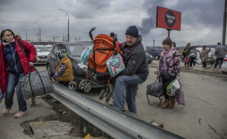 Rusia anuncia un alto el fuego en Kiev y otras ciudades para evacuar civiles por corredores humanitarios