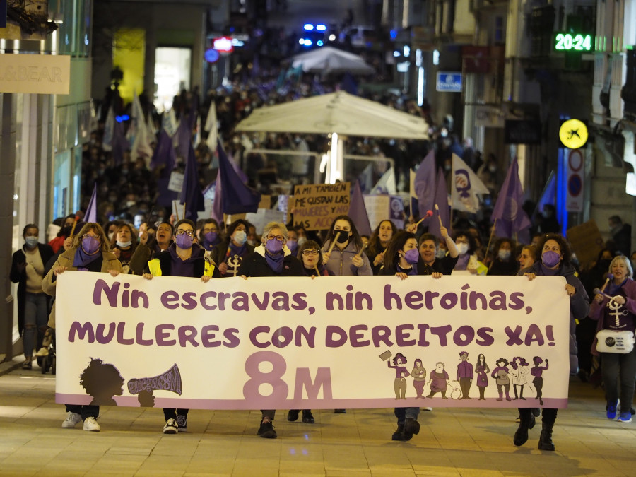 Miles de voces vuelven a la calle para exigir igualdad en el Día Internacional de la Mujer