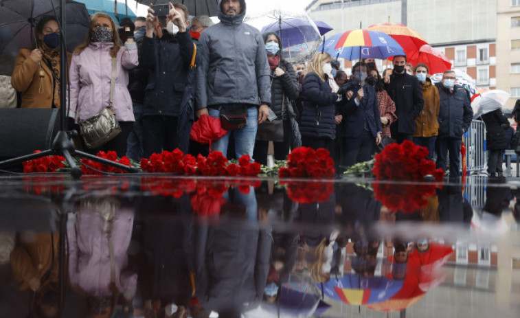 Madrid recuerda un 11M con la mirada puesta en las víctimas de Ucrania
