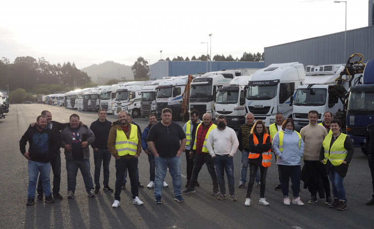 La huelga de transportistas tendrá hoy continuidad con otra caravana