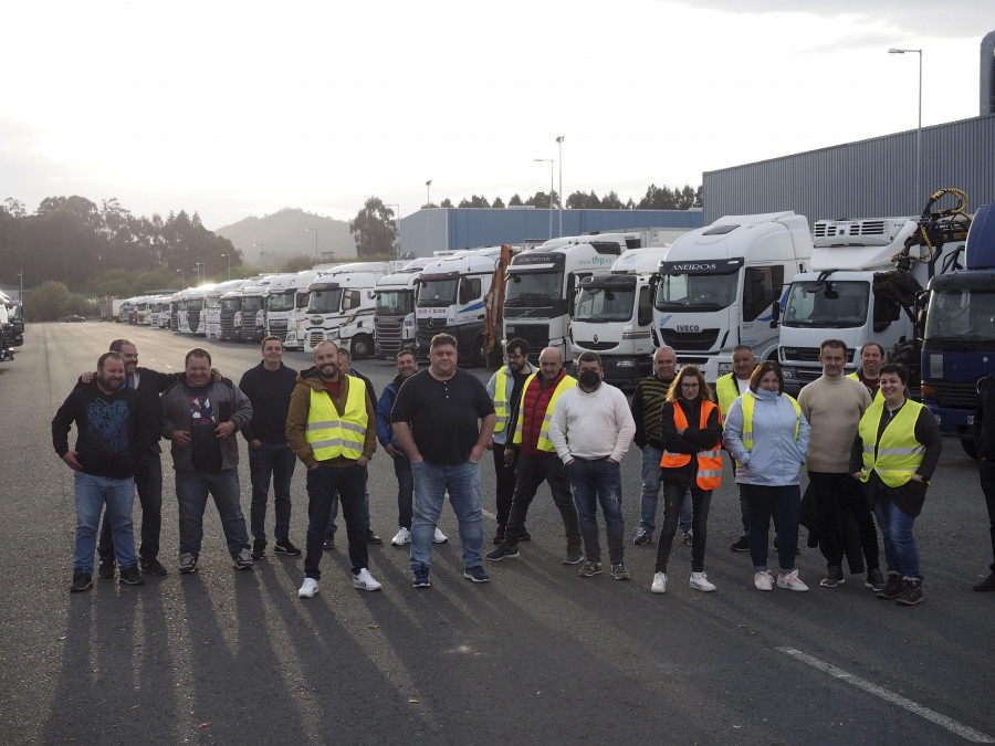 La huelga de transportistas tendrá hoy continuidad con otra caravana