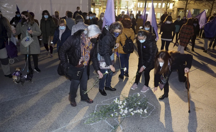 Rechazo unánime en Ferrol y comarcas al último feminicidio perpetrado en Galicia