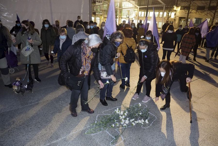 Rechazo unánime en Ferrol y comarcas al último feminicidio perpetrado en Galicia