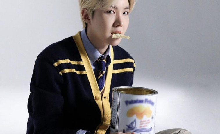 BTS desata la locura con su último shooting, en el que aparece una lata de Bonilla a la Vista