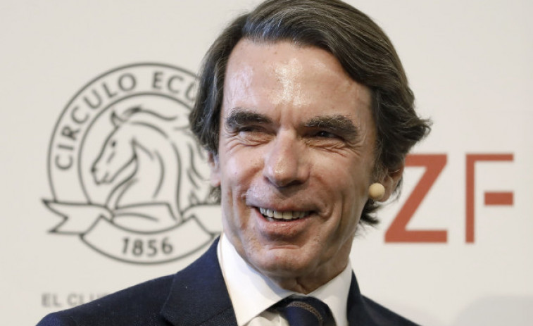 Aznar no acude al congreso al dar positivo en covid e intervendrá por vídeo