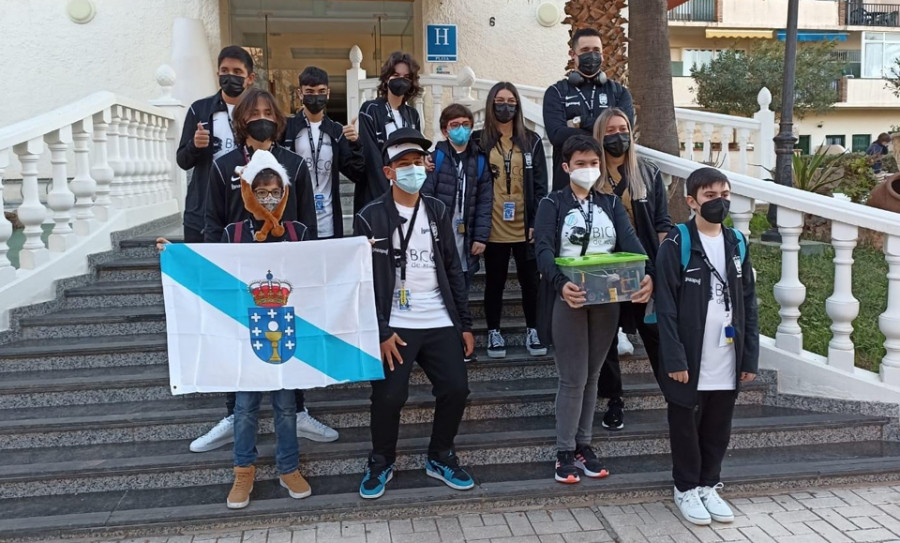 Alumnos de Narón logran  el undécimo puesto en la final de la First Lego League