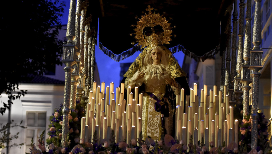 La Semana Santa se acerca a los días centrales en una tarde con dos procesiones