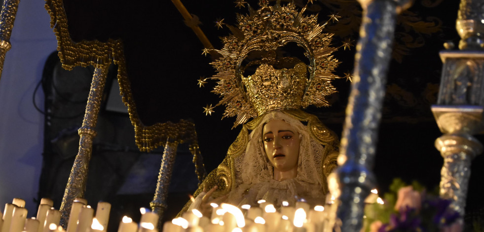 Dolores acorta el itinerario de la procesión de este Lunes Santo