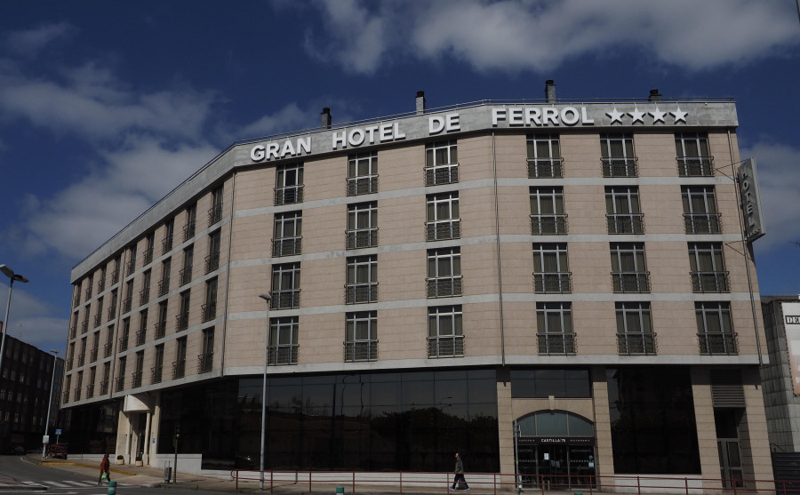 El sector hotelero de Ferrol encara el fin de Semana Santa con una ocupación casi total