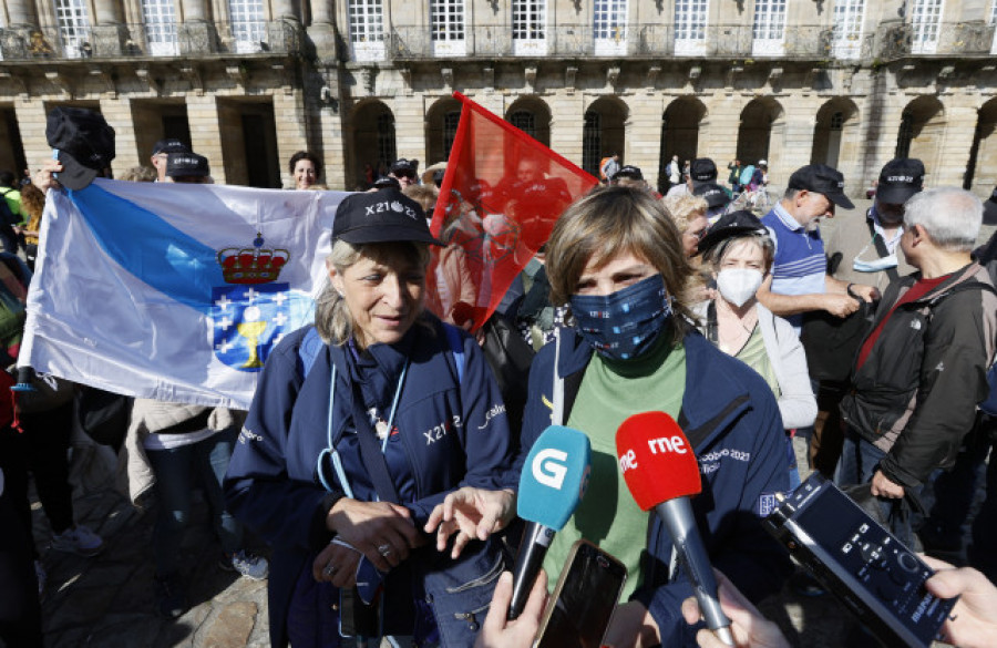 Galicia supera ya los 25.000 peregrinos antes de que finalice el período vacacional