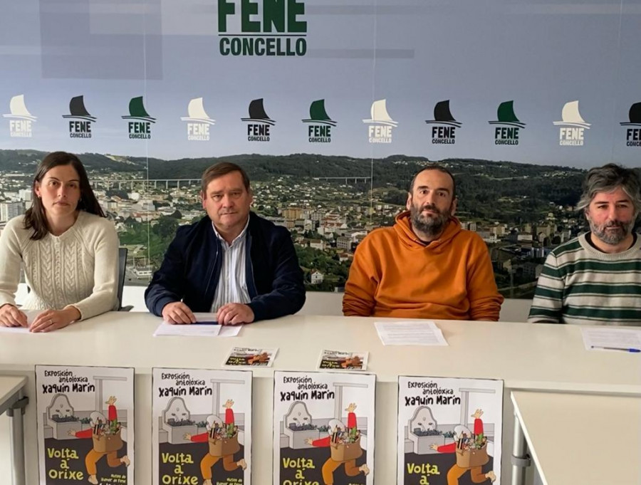 Fene ensalza la obra de Xaquín Marín a través de una exposición antológica